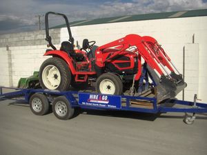 Tractor - Mower / Rotary Hoe