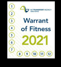 Warrants of Fitness